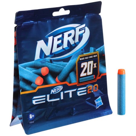 HASBRO NERF Elite 2.0 šipky náhradní náboje do pistolí set 20ks