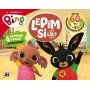 JIRI MODELS Lepím si znovu králíček Bing zábava se samolepkami