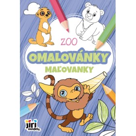 JIRI MODELS Omalovánky A5 Zvířátka ZOO