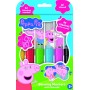 JIRI MODELS Foukací fixy set 6ks + 4 šablony prasátko Peppa Pig