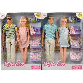 Panenka Defa Lucy 29cm set s Kenem kojenecký obchod s doplňky 2 druhy
