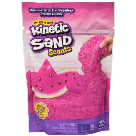 SPIN MASTER Kinetic Sand růžový 28g ovocná vůně vodní meloun