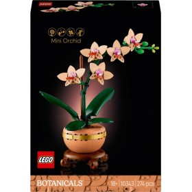 LEGO BOTANICALS Miniaturní orchidej 10343 STAVEBNICE
