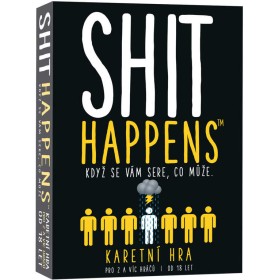 ADC Hra Shit Happens karetní pro dospělé CZ *SPOLEČENSKÉ HRY*