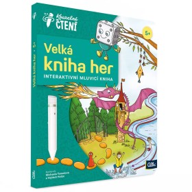 ALBI Kouzelné čtení Kniha interaktivní Velká kniha her