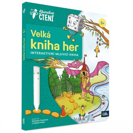 ALBI Kouzelné čtení Kniha interaktivní Velká kniha her
