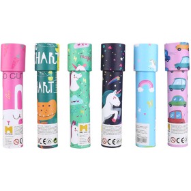 MAC TOYS Kaleidoskop dětské kukátko krasohled 6 druhů