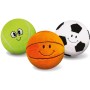 SPORTO Míč plyšový 30cm s obličejem 3 druhy *PLYŠOVÉ HRAČKY*
