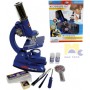 MAC TOYS Mikroskop dětský zvětšení 100/200/450x sada malý věděc 23ks v krabici