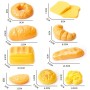 PLEJO Pekařství makety potravin čerstvé pečivo v sáčku set 10ks plast