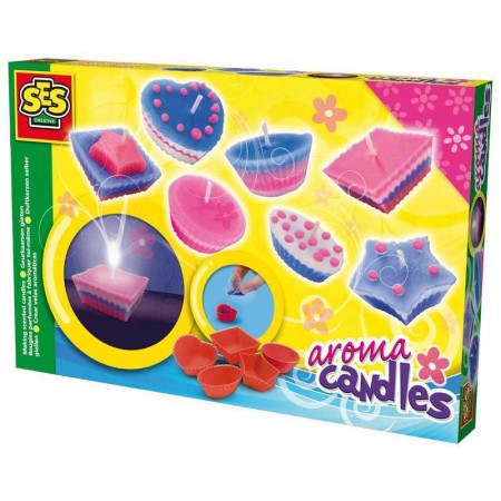 SES CREATIVE Výroba voňavých svíček dětský kreativní set v krabici