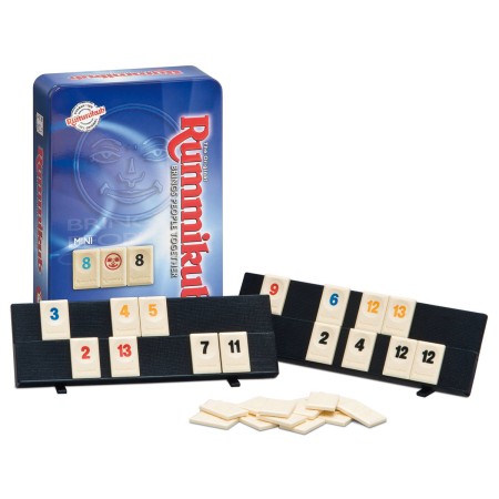 PIATNIK Hra Rummikub mini plechová krabička *SPOLEČENSKÉ HRY*