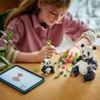 LEGO CREATOR Divoká zvířata: Pandí rodinka 3v1 31165 STAVEBNICE