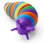 MAC TOYS Šnek duhový fidget toy slimák antistresový plast