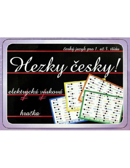 SVOBODA VOLTÍK Hra Hezky česky! elektronická vědomostní na baterie Světlo