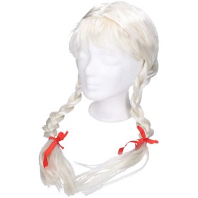 KARNEVAL Paruka blond s copánky *KARNEVALOVÝ DOPLNĚK*