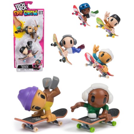 SPIN MASTER Tech Deck SK8 Crew Fingerboard set 2 prkna se 2 postavičkami