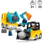 LEGO DUPLO Město: Vozidla na stavbě 3v1 10475 STAVEBNICE