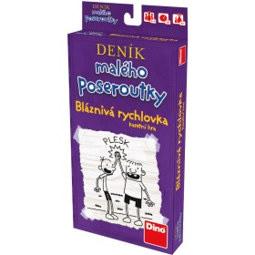DINO Hra Deník malého poseroutky Bláznivá rychlovka *SPOLEČENSKÉ HRY*