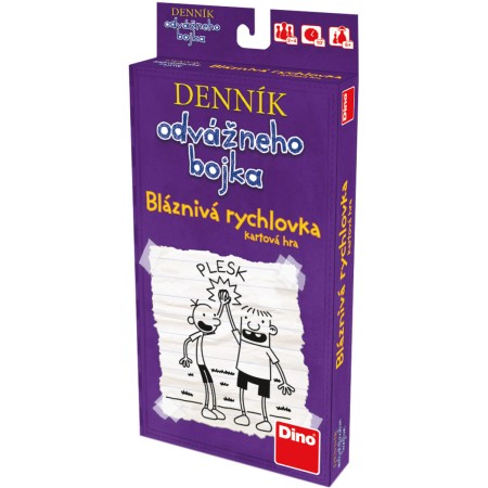 DINO Hra Deník odvážneho bojka Bláznivá rychlovka SK *SPOLEČENSKÉ HRY*