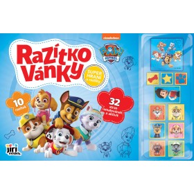 JIRI MODELS Razítkovánky Tlapková Patrola omalovánky + 10 razítek