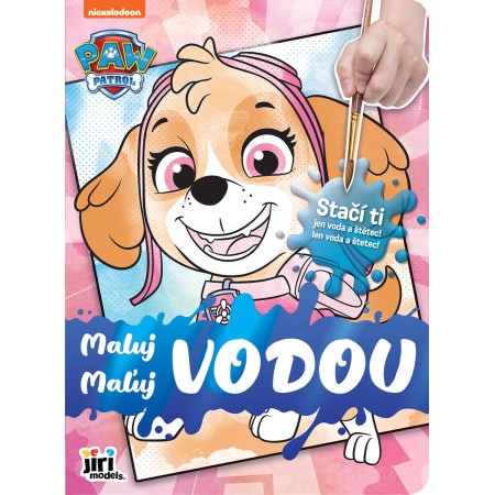 JIRI MODELS Maluj vodou Tlapková Patrola I. omalovánky