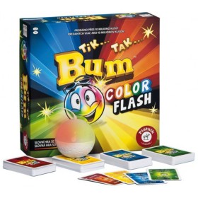 PIATNIK Hra TIK TAK BUM Color Flash na baterie Světlo *SPOLEČENSKÉ HRY*