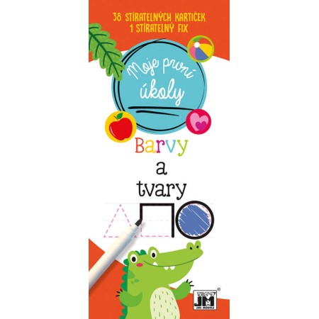JIRI MODELS Moje první úkoly Barvy set 40 kartiček s fixem