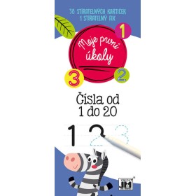 JIRI MODELS Moje první úkoly Čísla set 40 kartiček s fixem