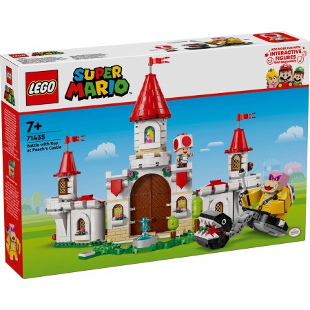 LEGO SUPER MARIO Bitva s Royem na hradě Peach 71435 STAVEBNICE