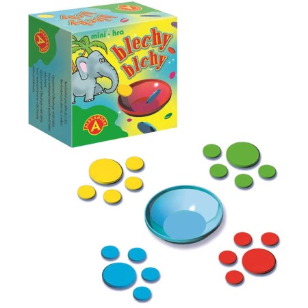 ALEXANDER Hra Blechy mini CS/SK 4 druhy *SPOLEČENSKÉ HRY*