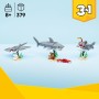 LEGO CREATOR Divoký žralok a truhla s pokladem 3v1 31381 STAVEBNICE