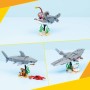 LEGO CREATOR Divoký žralok a truhla s pokladem 3v1 31381 STAVEBNICE