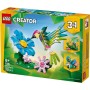 LEGO CREATOR Divoká zvířata: Barevný kolibřík 3v1 31384 STAVEBNICE