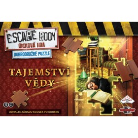 ADC Hra úniková Escape Room Dobrodružné puzzle Tajemství vědy