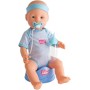 SIMBA New Born Baby panenka miminko chlapeček 43cm pije čůrá set s doplňky