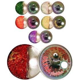 EP Line Ultra plastelína 80g 6 barev v plechové krabičce na baterie LED Světlo