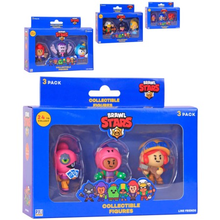 Brawl Stars 3 pack série 1 figurky sběratelské set 3ks různé druhy