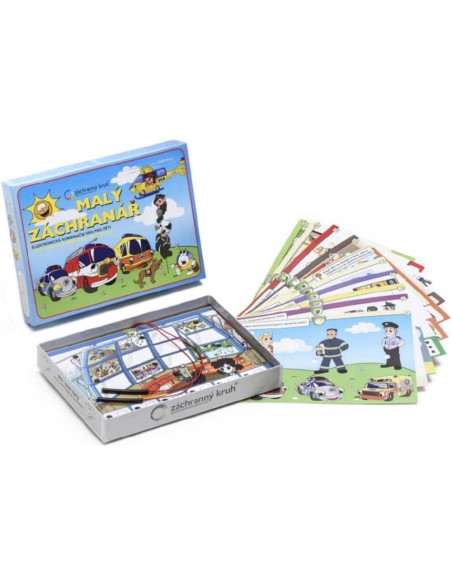 SVOBODA VOLTÍK Hra Malý záchranář elektronická vědomostní na baterie Světlo