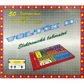 SVOBODA VOLTÍK II. Elektronická stavebnice 50 modelů na baterie Světlo Zvuk