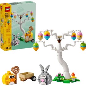 LEGO Velikonoční zajíček, kuřátko a sběr vajíček 40808 STAVEBNICE