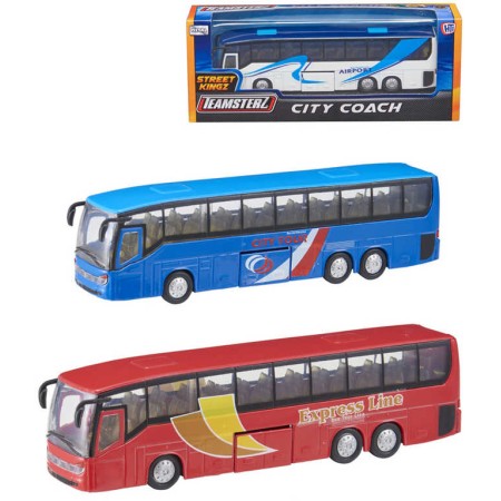 Teamsterz Street Kingz autobus kovový 3 druhy v krabici