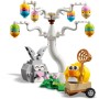 LEGO Velikonoční zajíček, kuřátko a sběr vajíček 40808 STAVEBNICE