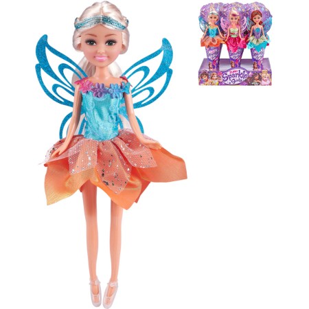 Sparkle Girlz Panenka víla s křídly v kornoutku 4 druhy