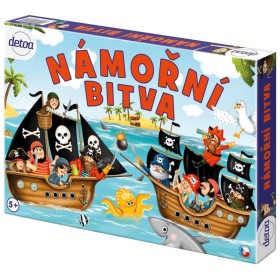 DETOA Hra Námořní bitva lodě *SPOLEČENSKÉ HRY*