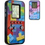 Hra retro digitální Tetris Brick Game mobil padající kostky na baterie Zvuk 2 barvy