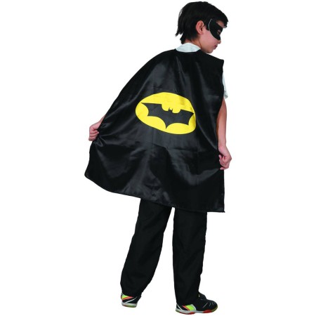 KARNEVAL Šaty akční hrdina (Batman) vel. M (120-130 cm) 5-9 let KOSTÝM