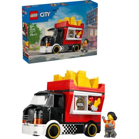 LEGO CITY Pojízdné občerstvení s hranolky 60488 STAVEBNICE