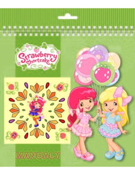 AKIM Omalovánky Jahůdka (Strawberry Shortcake) mandaly
