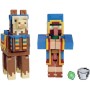 MATTEL Minecraft Set 2 figurky s doplňky různé druhy plast